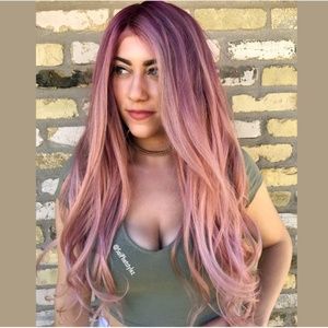 24 inch real human hair lace front wig